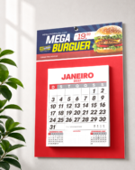 Calendário de Parede com Folhas Destacáveis - Imagem 3