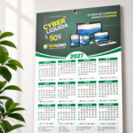 Calendário Parede - Folha única