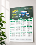 Calendário Parede - Folha única
