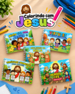 Livro de Colorir — Colorindo com Jesus
